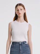 The tank top is made of lyocell fabric.